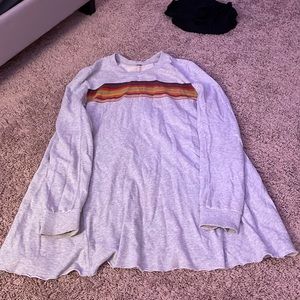 Free people long sleeve shirt/ sweater